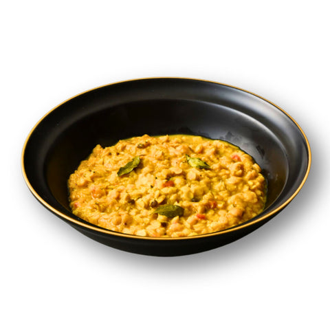 五つ星ホテルシェフが開発したレンズ豆のダールカレー